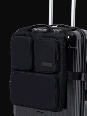 NWT Black Hotel Collection Luggage Harness